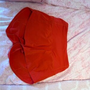 Lululemon speed shorts red size 0
